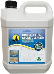 Sure Seal Grout, Tile & Stone Cleaner Concentrate, Heavy Duty Water-Based Degreaser, Industrial Strength, Non-Toxic, Safe for Floors and Hard Surfaces. 1 LITRE