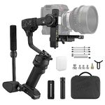 Zhiyun Crane 4 Combo w/Wrist Rest Support and Sling Grip, Gimbal Stabilizer for DSLR Camera R Cinema Cameras Camcorder for Sony Canon Panasonic Nikon Camera, Blackmagic 6K 4K