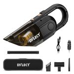 Dylect Cordless Vacuum Cleaner for Car&Home|3X Powerful Suction,16000Pa|Dual Mode-Wireless,Wired|6000Mah Battery|Bldc Technology||Washable Stainless Steel Hepa Filter|Copper Winding,0.5 Liter