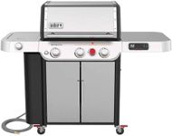 Weber Genesis SX-335 Natural Gas Smart Grill, Stainless Steel