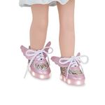 Glitter Girls – Doll Light-Up Shoes – High-Top Sneakers for 14-Inch Dolls – Doll Accessory – Shoes with Wings & Led Lights – 3 Years + – Flutter Fun