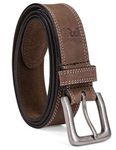 Timberland PRO Men's 38mm Boot Leather Belt, Brown, 44