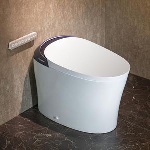 CANEST Smart Toilet with Foam Shield, 17.5" ADA Chair Height, 1.1/1.6GPF Dual-Flush Bidet Toilet, 12" Rough-in, One Piece Toilet, Auto Open/Close, Instant Hot Water, Eco Mode, Deodorization