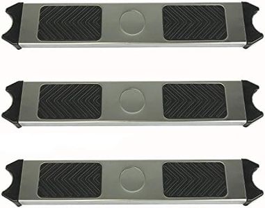 Aqua Select Three Tread Stainless Steel Pool Ladder | Entry and Exit System for In-Ground Swimming Pools | 250 Pound Capacity | 1.90-Inch Outer Diameter | Stainless Steel (Replacement Step-3 Pack)