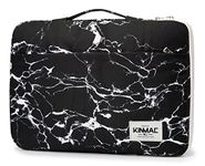 Kinmac Black Marble 360° Protective Water Resistant 12 inch-13.3 inch Laptop Case Bag Sleeve with Handle for Surface Pro,MacBook Pro 13",MacBook 12",New MacBook Air 13" Retina and iPad pro 12.9