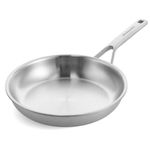 KitchenAid Multiply 3PLY Stainless Steel 20 cm Frying Pan Skillet, PFAS Free, Triply, Multiclad, Induction Suitable, Oven Safe up to 220°C, Silver