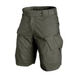 Helikon-Tex Urban Tactical Shorts 11 - Ripstop Polycotton, mens, TAIGA GREEN, XL/Regular