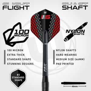 WINMAU Blade 6 Dartboard Bundle – Professional Dartboard Set
