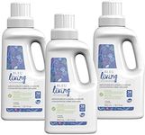 Bleu Lavande - 3-Pack Natural Fabric Softener – Concentrated Lavender Liquid Softener - Biodegradable, Eco-friendly, Hypoallergenic - Chloride & Phosphate-free - Aromatherapy - (38 loads-950 ml) x3