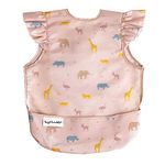 Tiny Twinkle Baby Bibs Mess Proof Baby Bib Waterproof Feeding Bibs Weaning Bibs For Toddlers 6-24months Machine Washable and Adjustable Side Closure Great for Travel Baby Food Bibs