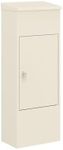 CEHA Parcel Drop Boxes for Outside, 41" Height, Package Delivery Boxes, Anti-Theft Lockable Parcel Storage Box for House (Oyster White)