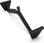 KAKSS Cable Machine Attachments. Black Matte Handles with Universal Attachment for Cable Machines. Pull Down, Press Down, Row, Triceps, Biceps & Lats. Available in 8 Varieties. (Lat Bar Narrow)