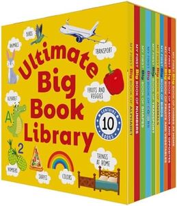 My First Big Book Library (10 Book Tuck-Box): A Boxset of 10 Illustrated Board Books for PreSchool Kids, Toddlers [Penguin Early Learning Series]