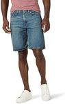 Wrangler Authentics Men's Classic Relaxed Fit Five Pocket Jean Short, Maritime, 36