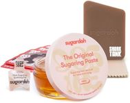 Sugardoh Sugar Waxing Kit for Women As Seen On Shark Tank (Vintage Kit Firm) - Underarms, Bikini, & Beginners - Sugar Wax Hair Removal - Sugaring Tiktok Viral Products - Bikini Wax Kit for Women