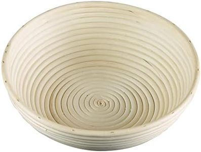 Frieling Round Proofing Basket, Brotform Bread Rising Banneton and Serving Basket, 11-Inch