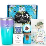 MEIGBFR Gifts for Mum, Mum Birthday Gifts, Mothers Day Gifts, Mum Christmas Gifts from Daughter Son, Acrylic Plaque Presents for Mum, Relaxing Spa Bath Set Basket Gift for Mummy - 20oz Tumbler