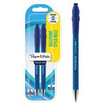 Paper Mate Flexgrip Ultra Retractable Ballpoint Pens | Medium Point () | Blue | 2 Count