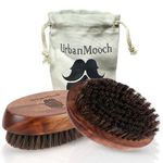 UrbanMooch Beard Brush | Premium 100% Boar Bristle Beard Brush for Men Soft | Travel-Friendly with Sturdy Wood Handle | Handcrafted in India | Ideal for Daily Beard Grooming