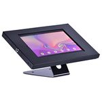 click4av Anti Theft Tablet Retail POS Stand Counter Kiosk or Desk Mount Compatible With iPad 10.2 10.5 Samsung 10.4 TAD10L21B