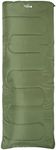 Mountain Warehouse Basecamp 200 Sleeping Bag - 2 Season Kids Camping Bag, Extreme Temperature Of 5C - For Spring Summer, Camping & Trekking Khaki