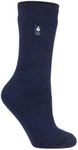 HEAT HOLDERS ORIGINAL Thick Winter Warm Thermal Socks Women's Sizes (US 5-9, UK 4-8, Navy)