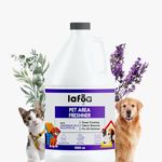 LAFUA Pet Area Cleaner (1 Litre) | Pet Freshener | Odour Remover | Safe for Pets & Children | Bio-Based | Skin-Safe | Removes Urine Smell | All-Surface Use