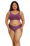 Van Heusen Women's Cotton Classic Minimizer Bra_44D Purple