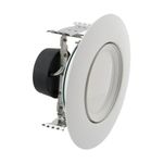 Satco S11824 10.5 Watt LED Directional Retrofit Downlight - Gimbaled; 5-6 in.; Adjustable Color Temperature; 90 deg. Beam Angle, White
