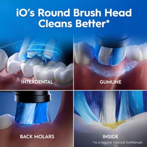 Oral-B iO2 Electric Toothbrush – Night Black