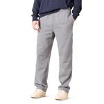 Amazon Essentials Men's Fleece Open Bottom Joggers (Available in Big & Tall), Light Grey Heather, L