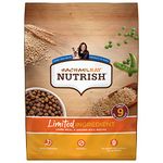 Rachael Ray Nutrish Just 6 Natural Dry Dog Food, Limited Ingredient, Lamb Meal & Brown Rice Recipe, 6 lbs