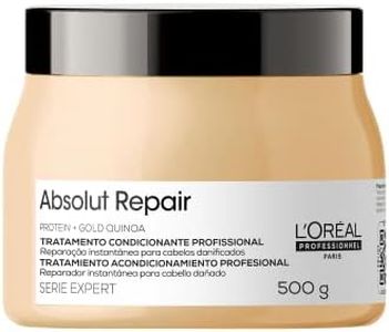 L'Oreal Expert Absolut Repair Resurfacing Golden Masque for Damaged Hair, 500 ml