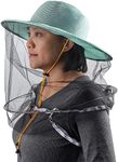 ZffXH Mosquito Head net hat face Shield Fishing Cap bee Beekeeping Beekeeper Veil Hats for Men Women