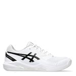 ASICS Gel Dedicate 8 Mens Padel Shoes Tennis White/Black 10.5 (46)