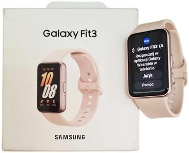 Samsung Galaxy Fit3 (Pink Gold), 40mm AMOLED Display with Aluminium Body, Comprehensive Fitness and Health Tracking, Upto 13-Day Battery with Fast Charging, 5ATM & IP68 Rating
