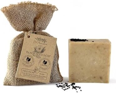 Dr.Ancient Black Seed Soap Bar Organic Natural Vegan Traditional Handmade Antique - Antibacterial, Effective For Acne - Absolutely No Chemicals! Pure Natural Soap!