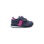 Saucony Girls' Baby Jazz HL Sneaker, Navy/Pink, 4 Medium US Toddler