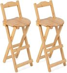 GiantexUK Folding Bar Stools Set of