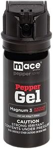 Mace Brand Magnum 3 Pepper Gel (45g) – Accurate 18’ Maximum Strength Pepper Gel, Flip Top Safety Cap, Wind-Safe Thick Gel Stream Technology and UV Dye – Great for Self-Defense