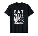 Eat Sleep Music Repeat Nice Tshirt