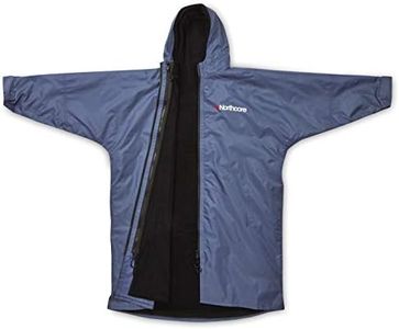 Northcore Beach Basha Pro 4 Season Changing Robe Blue with thermal insulation. Breathable - Thermal Warm Heat Layer Layers