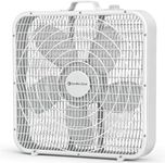 Comfort Zone Box Fan with Carry Han