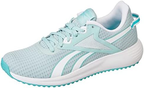 Reebok Women Textile,Synthetic Rubber LITE Plus 3 Running Shoes SEAGRY/FTWWHT/SECLTE UK-4