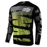 Men's Cycling Jersey MTB Tops,MX MTB Lightweight Materials,Breathable Material,Mountain Bike Long Sleeve Breathable Comfortable Soft Moisture Wicking Cycling Jersey (Color-19,L)