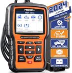 FOXWELL NT510 Automotive OBD2 Scanners Code Reader for BMW Full System Car Diagnostic Scan Tool with Car Engine, Transmission, SRS, ABS, EPB, Oil Reset, DPF, SAS and Battery Registration