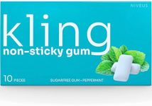 Kling Orthodontic Chewing Gum – Sugar Free Xylitol Gum for Invisalign, Dentures & Braces – Calorie Free Gum for Dry Mouth, Freshens Breath, and Non Stick Dental Gum for Healthy Teeth & Cavities