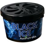 AuraPure Black Ice Car Perfume Gel – 100g Organic Air Freshener – Long Lasting Cool Masculine Fragrance – Leak-Proof Design – Made in India – Up to 60 Days Freshness