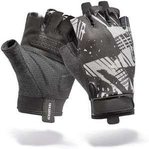 adidas Essential Training & Weightlifting Gloves, Fingerless Workout Gloves