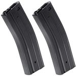 Airsoft Gear Parts Accessories 2pcs 500rd Hi-Cap Mag Magazine for G&P ICS Classic Army Tokyo Marui M4 M16 Series AEG Black